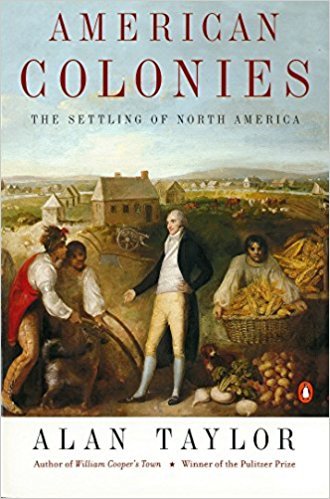 Book cover American Colonies Alan Taylor from Amazon