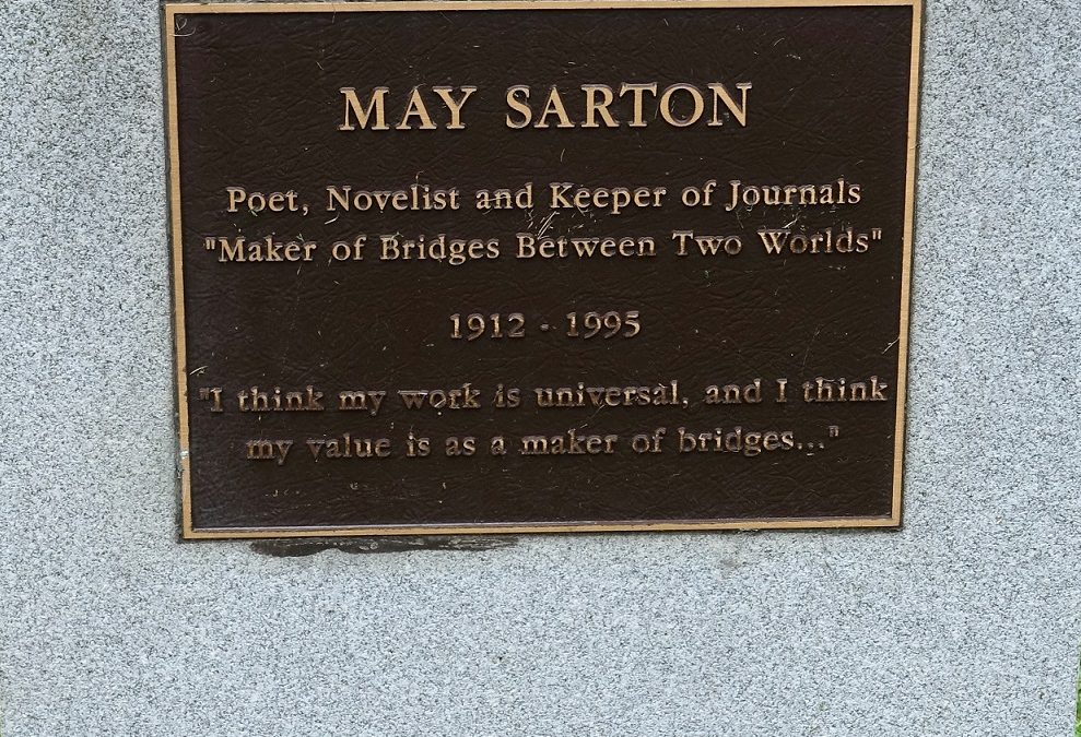 May Sarton memorial - Cambridge Public Library Cambridge, MA DSC01614 wikimedia