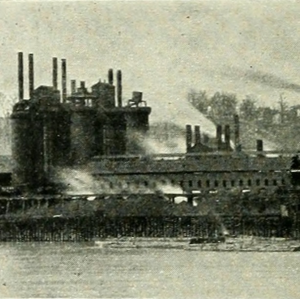 Steel mill wikimedia Image_from_page_343_of__The_inside_history_of_the_Carnegie_Steel_Company,_a_romance_of_millions__(1903)_(14774389624) cropped