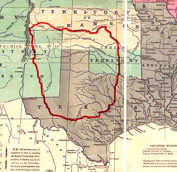Comanche map wikimedia Comancheria