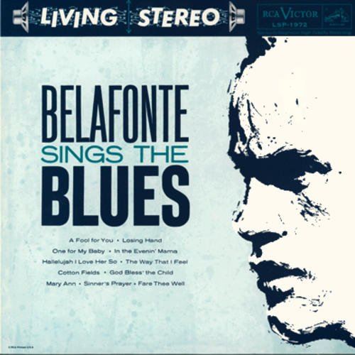 Album cover Belafonte Sings the Blues from Amazon
