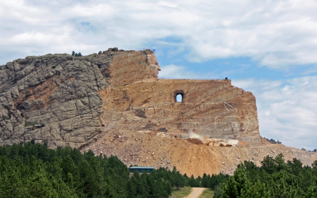 Crazy Horse wikimedia 2018 Crazy_Horse_Memorial_2010