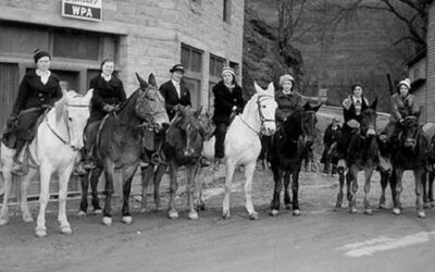 The “pack horse librarians”…