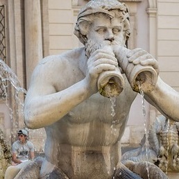 A poet is a fountain…Rainer Maria Rilke