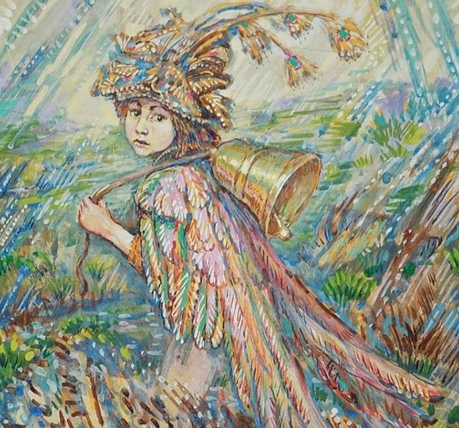 Hand bell 2020 wikimedia Anvar_saifutdinov_An_angel_with_a_hand_bell cropped