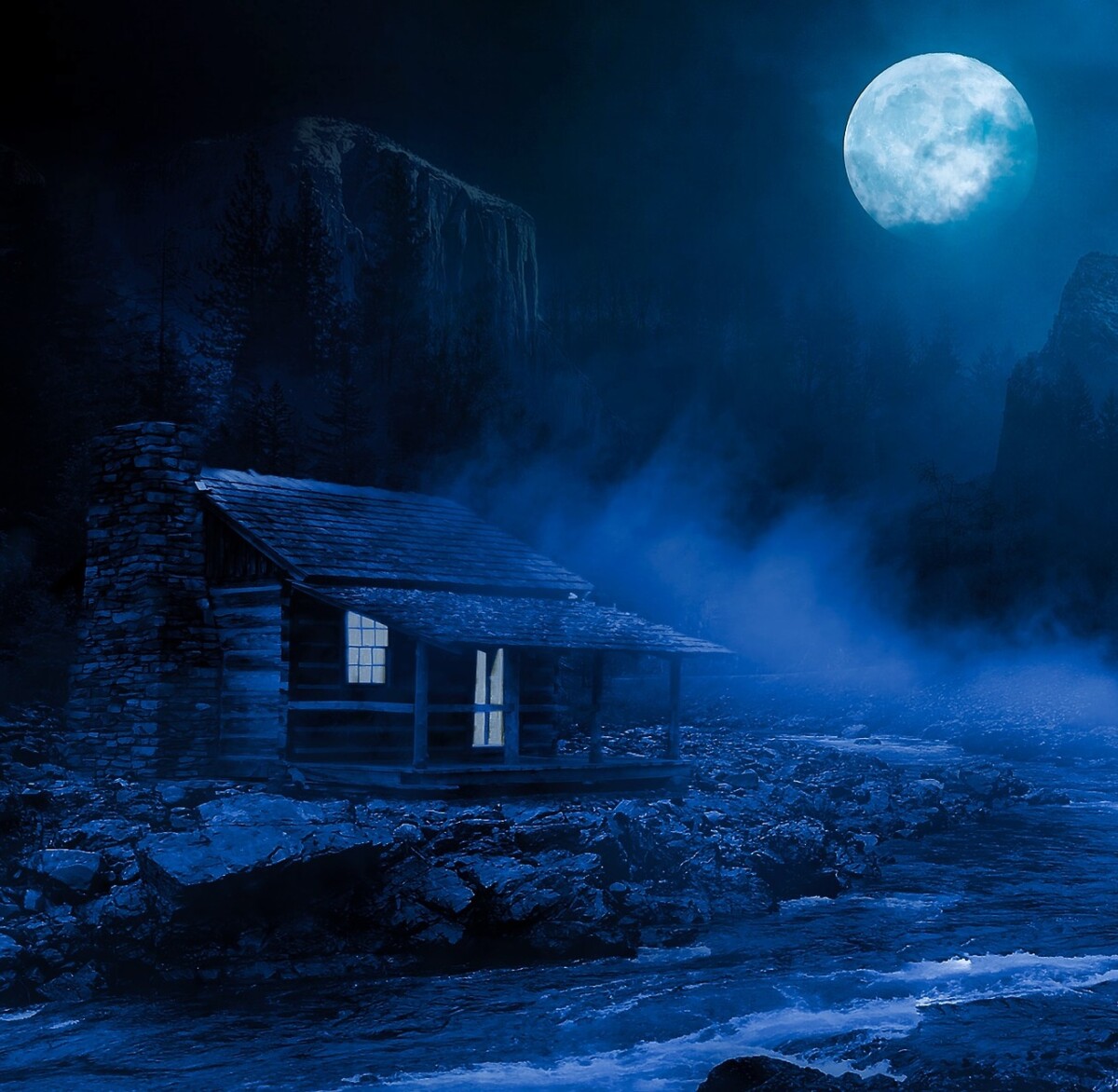 Lonely shack 2018 pixabay night-3115977_1920 cropped
