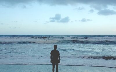 My love affair with blue water